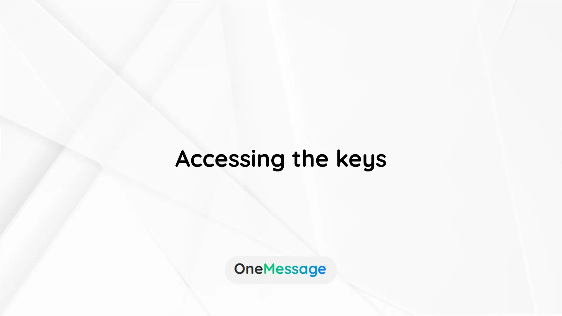 Whatsapp Sender - Whatsapp Bulk Message - Automation - Accessing The Keys