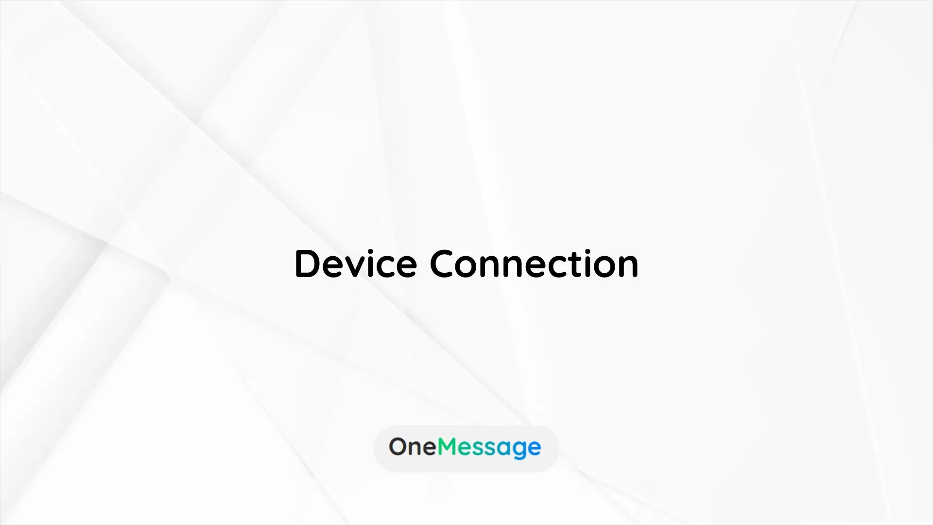 Whatsapp Sender - Whatsapp Bulk Message - Automation - Device Connection